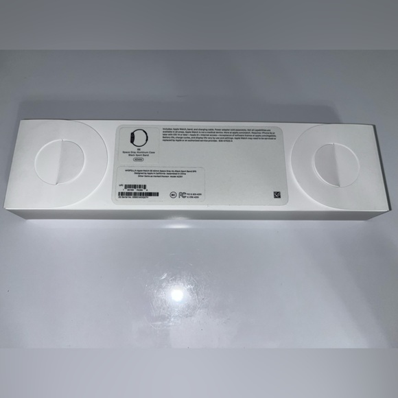 Apple Watch SE Space Grey Aluminum Case Black Sport Band 40mm - Picture 3 of 8